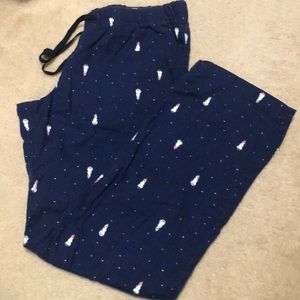 J Crew flannel pajama pants